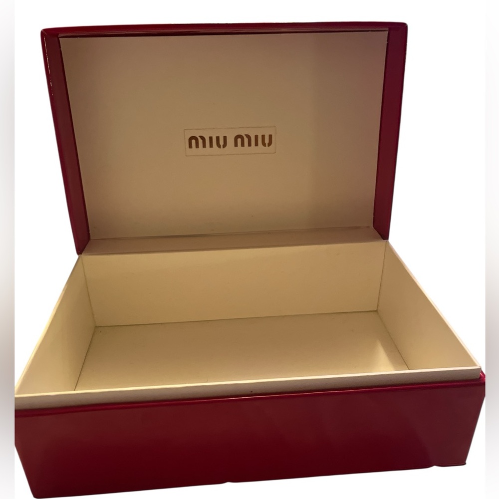Miu Miu hinged box
